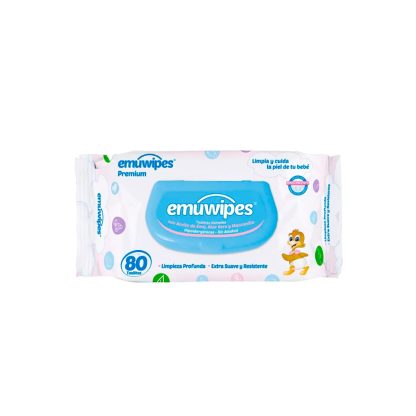 Toalla Humeda Emuwipes 80uds