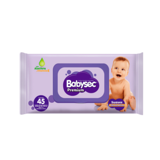 Toalla Humeda Babysec 45u
