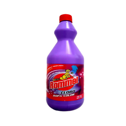 Cloro Ropa Color 1L Rommel (10xbolsa)