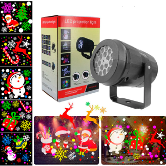 Mini Proyector Navideño