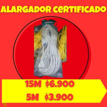 Alargador Certificado 5M