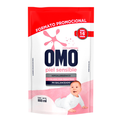 Omo 800ml Piel Delicada