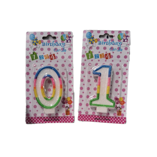 Vela de numero cumpleaños