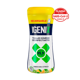 Toalla Humeda Igenix 40uds