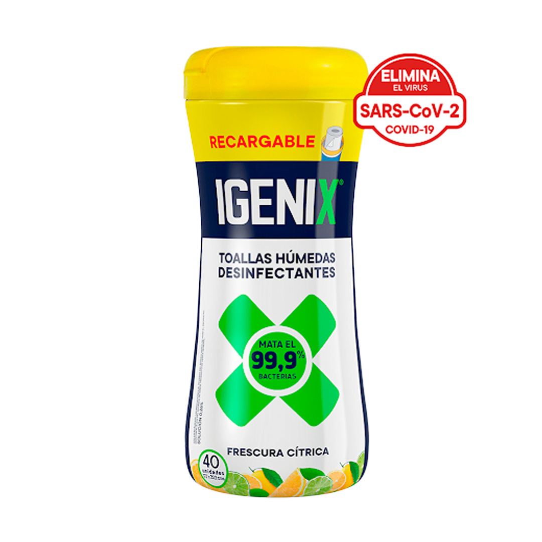 Toalla Humeda Igenix 40uds