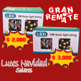Luz Navidad Solar 10M